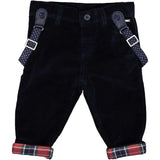 PANTALONE VELLUTO LISCIO C/BRETELLE - BIRBA - Colore: uni - Stagione: Autunno-Inverno