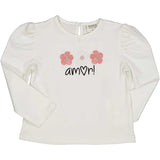 TSHIRT JERSEY STRETCH CARBON - BIRBA - Sesso: Bambina - Colore: Beige - Stagione: Autunno-Inverno