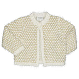 STRICKCARDIGAN MIT LUREX