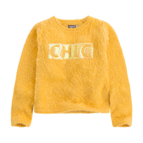 JERSEY CHIC - CANADA HOUSE - Sesso: Bambina - Colore: Giallo - Stagione: Autunno-Inverno