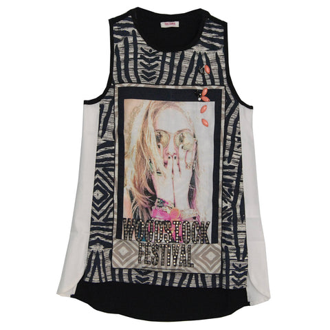 MAXI TOP SCHWARZ