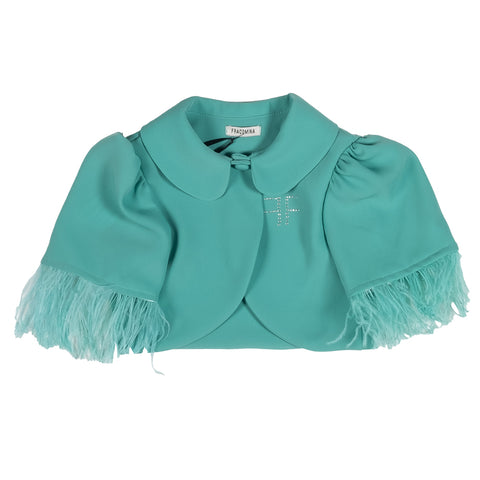 GIACCA - FRACOMINA - Sesso: Bambina - Colore: Verde - Stagione: Primavera-Estate