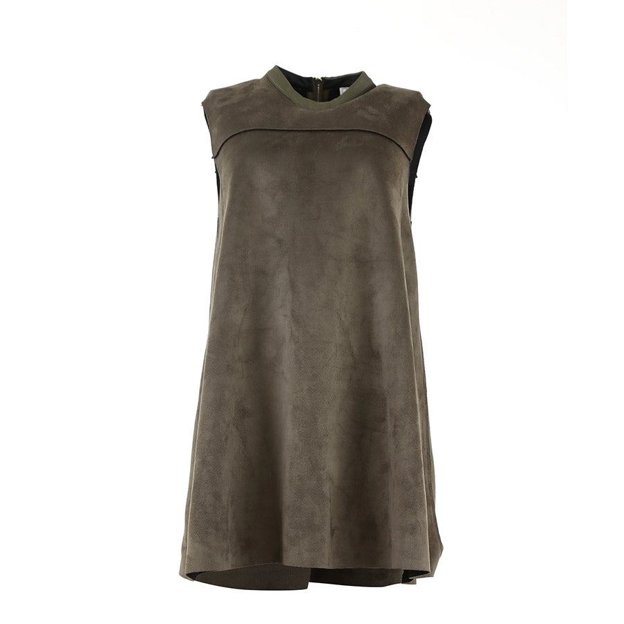 
  Ärmelloses Kleid aus der Fracomina Mini Girl's Modelinie. Mit Ausschnitt
  rundes und ausgeste...