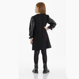 MINI DRESS BLACK - FRACOMINA - Sesso: Bambina - Colore: Nero - Stagione: Autunno-Inverno