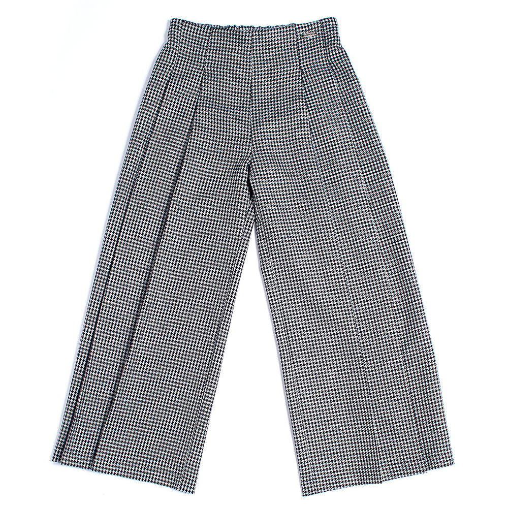 
  Palazzohose aus der Mädchenkollektion Fracomina Mini, mit Gummizug
  Taille und schwarz-weißes...
