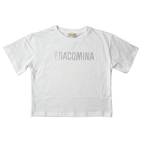 T-SHIRT - FRACOMINA - Sesso: Bambina - Colore: Bianco - Stagione: Autunno-Inverno