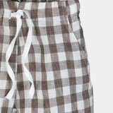 Bermudashorts aus Babyleinen