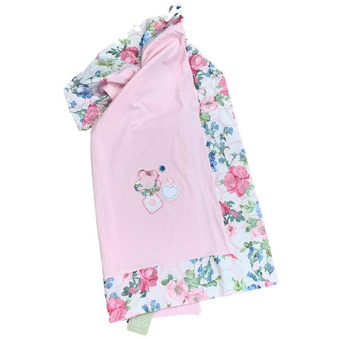 Copertina neonata - LALALU - Sesso: Bambina - Colore: uni - Stagione: Primavera-Estate