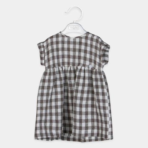 Vestito in felpa bambina - LALALU - Sesso: Bambina - Colore: Grigio - Stagione: Primavera-Estate