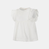 Slub-Jersey-T-Shirt für Mädchen