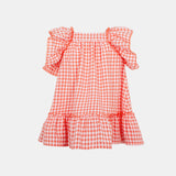 Vestito seersucker bimba - LALALU - Sesso: Bambina - Colore: Rosa - Stagione: Primavera-Estate