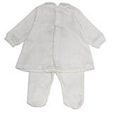 Compl. clin. ciniglia nea - LALALU - Sesso: Bambina - Colore: Panna - Stagione: Autunno-Inverno