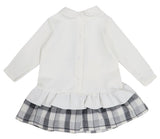 Vestitino tessuto nea - LALALU - Sesso: Bambina - Colore: Panna - Stagione: Autunno-Inverno