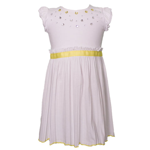 ABITO JERSEY - MIRTILLO - Sesso: Bambina - Colore: Bianco - Stagione: Primavera-Estate
