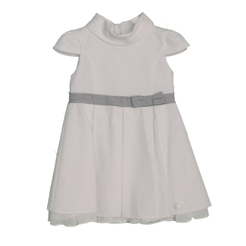 ABITO A NIDO D'APE - MIRTILLO - Sesso: Bambina - Colore: Bianco - Stagione: Primavera-Estate