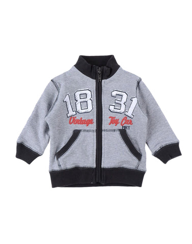 CARDIGAN FELPA - MIRTILLO - Colore: Grigio - Stagione: Autunno-Inverno