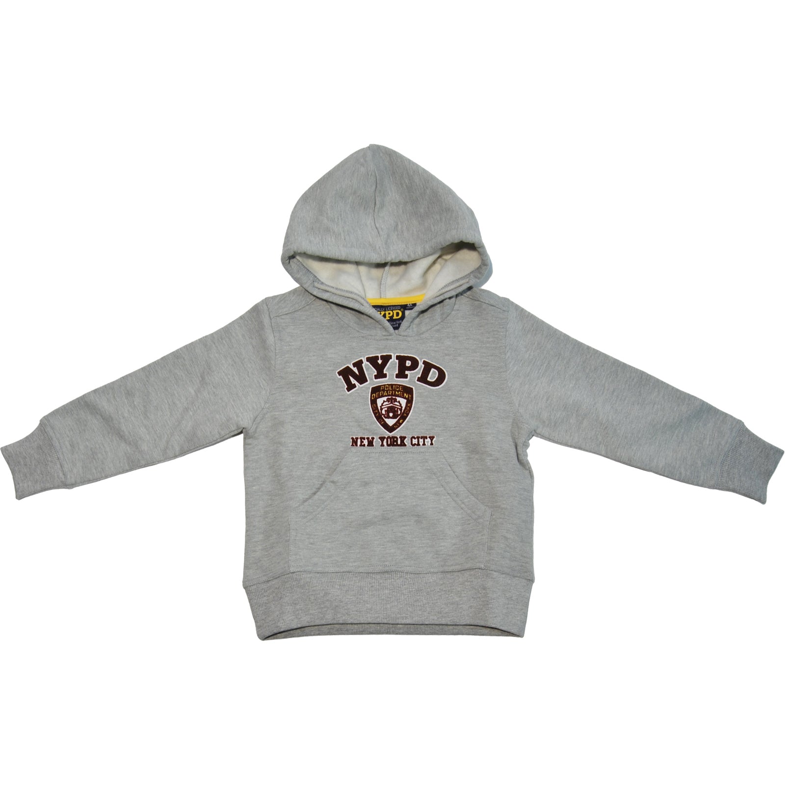
  Kapuzenpullover aus der Mirtillo Kinderkleidungslinie, Vordertasche, bedruckte Anwendung. 



...