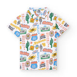 CAMISETA POLO STAMP ROAD TRIP - NATH KIDS - Colore: Bianco - Stagione: Primavera-Estate