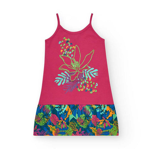 JERSEY-KLEID ISADORA TROPICAL VIBES