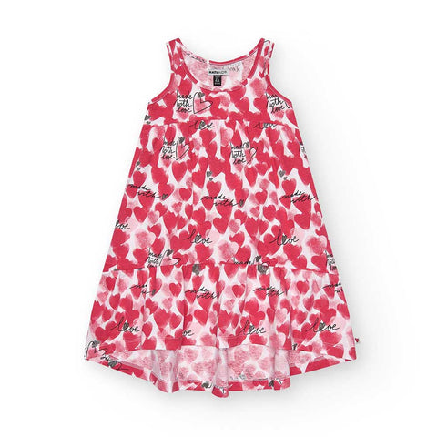 VESTIDO STRAWBERRY STRAWBERRY SORBET - NATH KIDS - Sesso: Bambina - Colore: Rosso - Stagione: Primavera-Estate