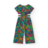 POPELINE JUMPSUIT JUNO TROPICAL VIBES