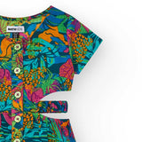 POPELINE JUMPSUIT JUNO TROPICAL VIBES