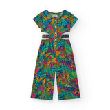 POPELINE JUMPSUIT JUNO TROPICAL VIBES