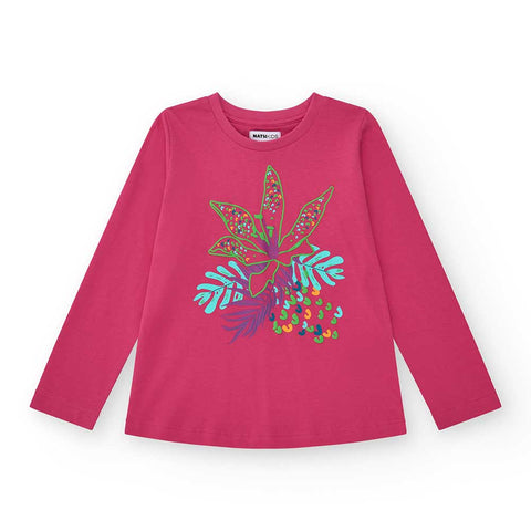 JERSEY T-SHIRT CHAMO TROPISCHE VIBES