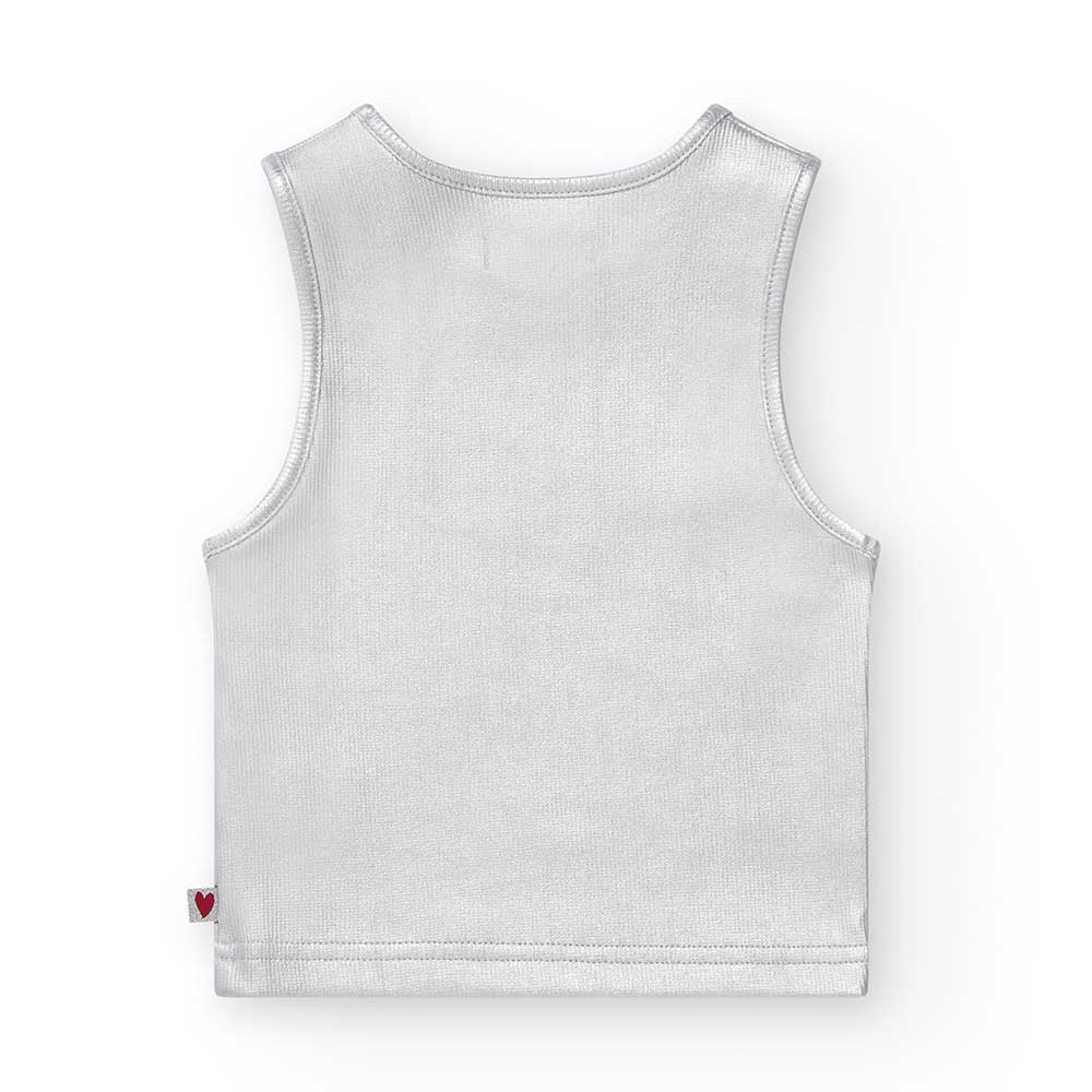 Nath Kids Girl's Clothing Line tank top, cropped with lurex effect.
Composition: COTTON 97.0%, EL...