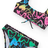 BIKINI ELIMIA THE SUMMER DIARY - NATH KIDS - Sesso: Bambina - Colore: Nero - Stagione: Primavera-Estate