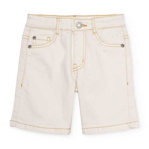 HELLBLAUE BAUMWOLL-BERMUDAS