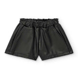 FAUX LEATHER SHORT CARMELA DIVE INTO THE NIGHT - NATH KIDS - Sesso: Bambina - Colore: uni - Stagione: Autunno-Inverno