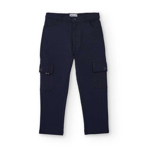 CARGO PANTS CARGO RECORD STORE - NATH KIDS - Colore: Blu - Stagione: Autunno-Inverno