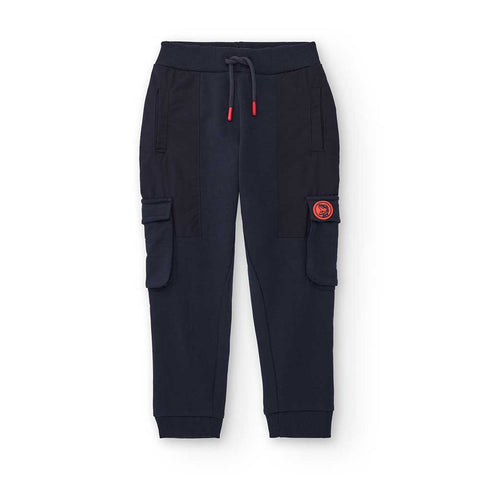 CARGO JOGGING DINO JURASSIC TOWN - NATH KIDS - Colore: Blu - Stagione: Autunno-Inverno