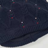 HAT &amp; NECKWARMER DULCINEA FUN DAY - NATH KIDS - Sesso: Bambina - Colore: Blu - Stagione: Autunno-Inverno