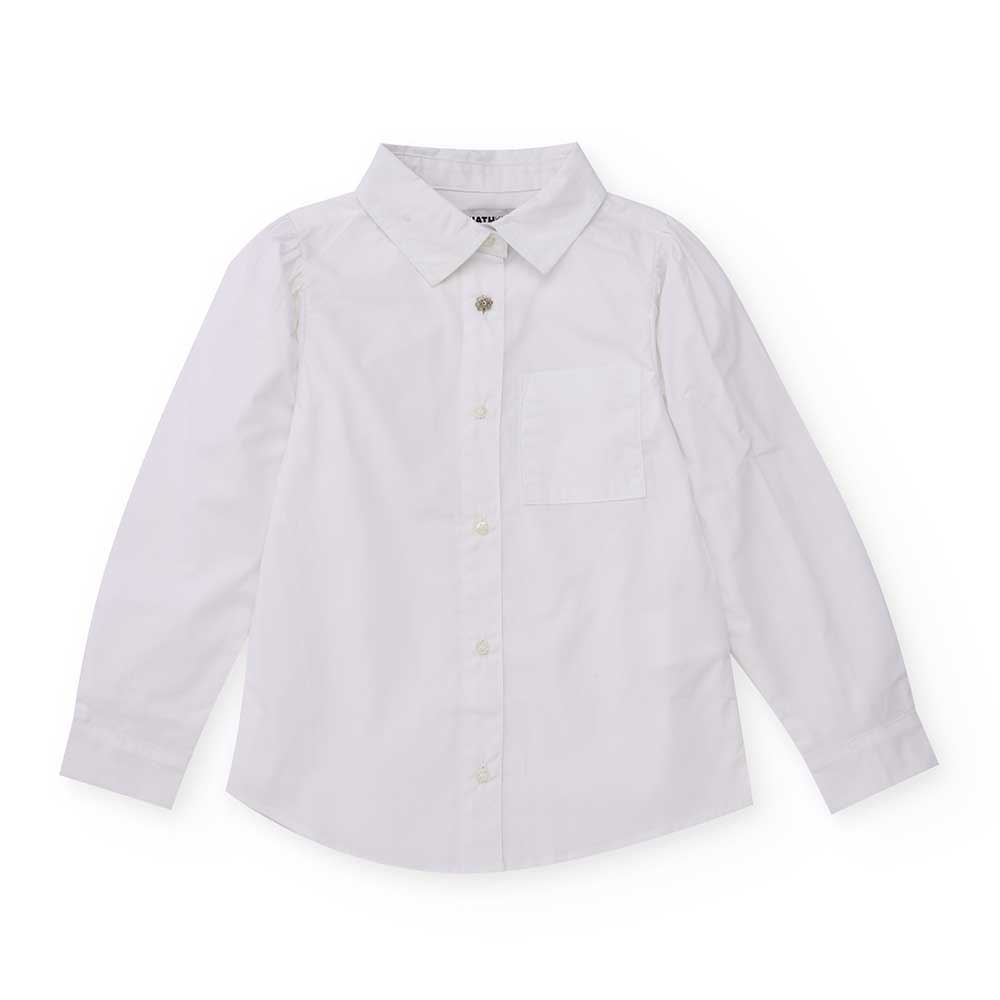 Long-sleeve shirt from the Nath Kids Girls' Clothing Line, with a regular fit and jewel buttons.
...