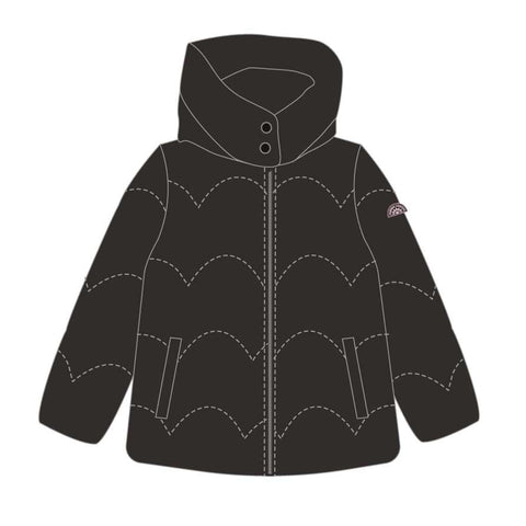 PADDED JACKET GABRIELLA BLACK SWAN