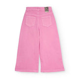 WEITE TWILL-HOSE TULPENBLUMEN-OPULENZ