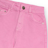 WEITE TWILL-HOSE TULPENBLUMEN-OPULENZ