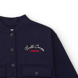 BOMBER JACKET OXFORD NORTH CAMPUS - NATH KIDS - Sesso: Bambina - Colore: Blu - Stagione: Autunno-Inverno
