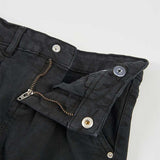 TWILL-HOSE MIT AUSGELAUFENEM SCHNITT
