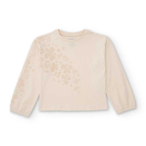 MAGLIA MANICA LUNGA FIORI