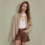 GESTRICKTER RUNDHALS-SWEATER