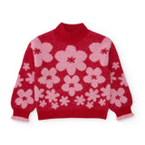PULLOVER FLORAL WOLLE