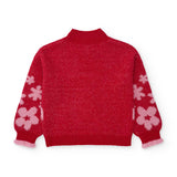 PULLOVER FLORAL WOLLE