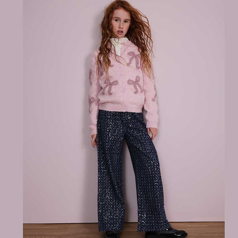 PANTALONE PALAZZO LUREX