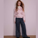 PALAZZO-HOSE MIT LUREX