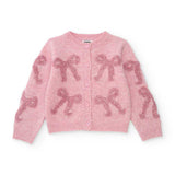 STRICKJACKE MIT SCHLEIFEN