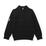 Baumwoll-Reißverschluss-Pullover