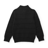 Baumwoll-Reißverschluss-Pullover